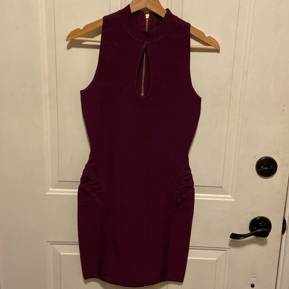 GUESS Women’s Sleeveless Mirage Lattice Dress - Picture 2 of 11